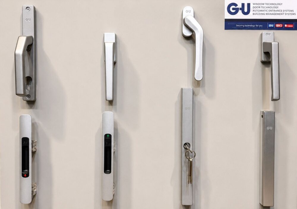 Grey G-U Handles